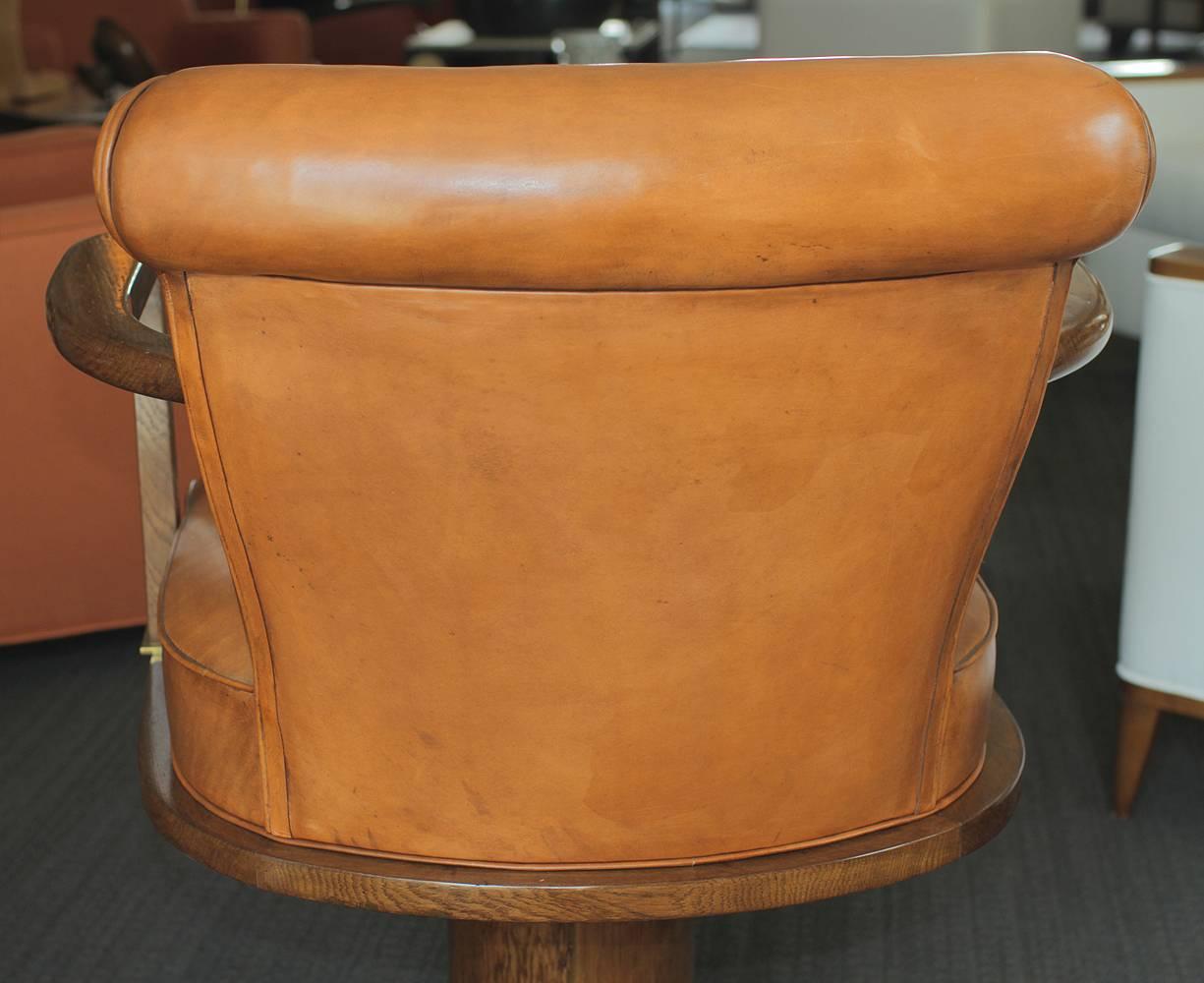 Jules Leleu desk chair (attributed to) France 1930 1