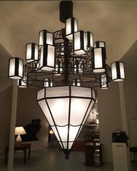 Tall Chandelier from a Casino in Paris, France