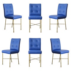Garouste & Bonetti Chairs, raro set di 6 sedie forgiate dal ferraio di Diego Giacometti