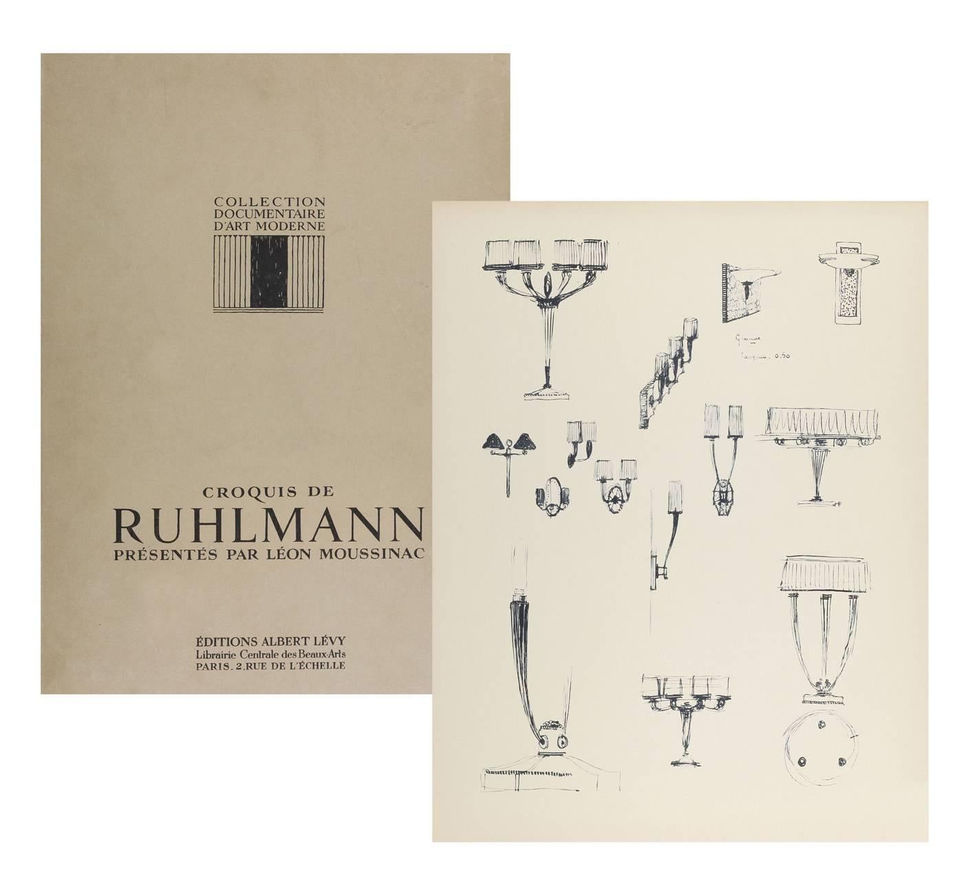 Ruhlmann Set of Four Sconces 1925 2