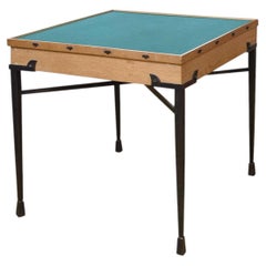 Etienne Kohlmann (1903-1988) Very rare game table, France 1948.
