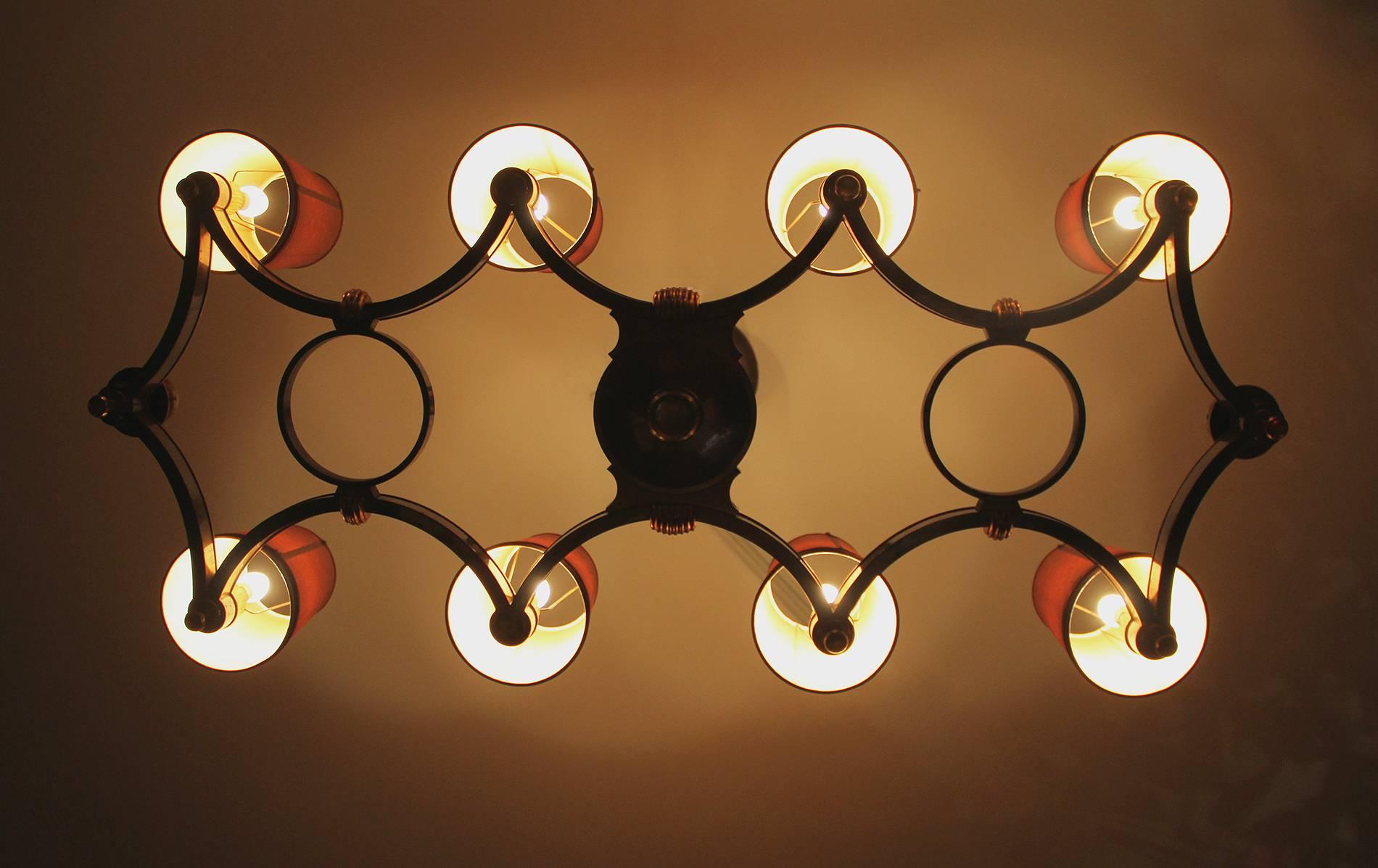 Maxime Old Exceptional Chandelier 1946 For Sale 2