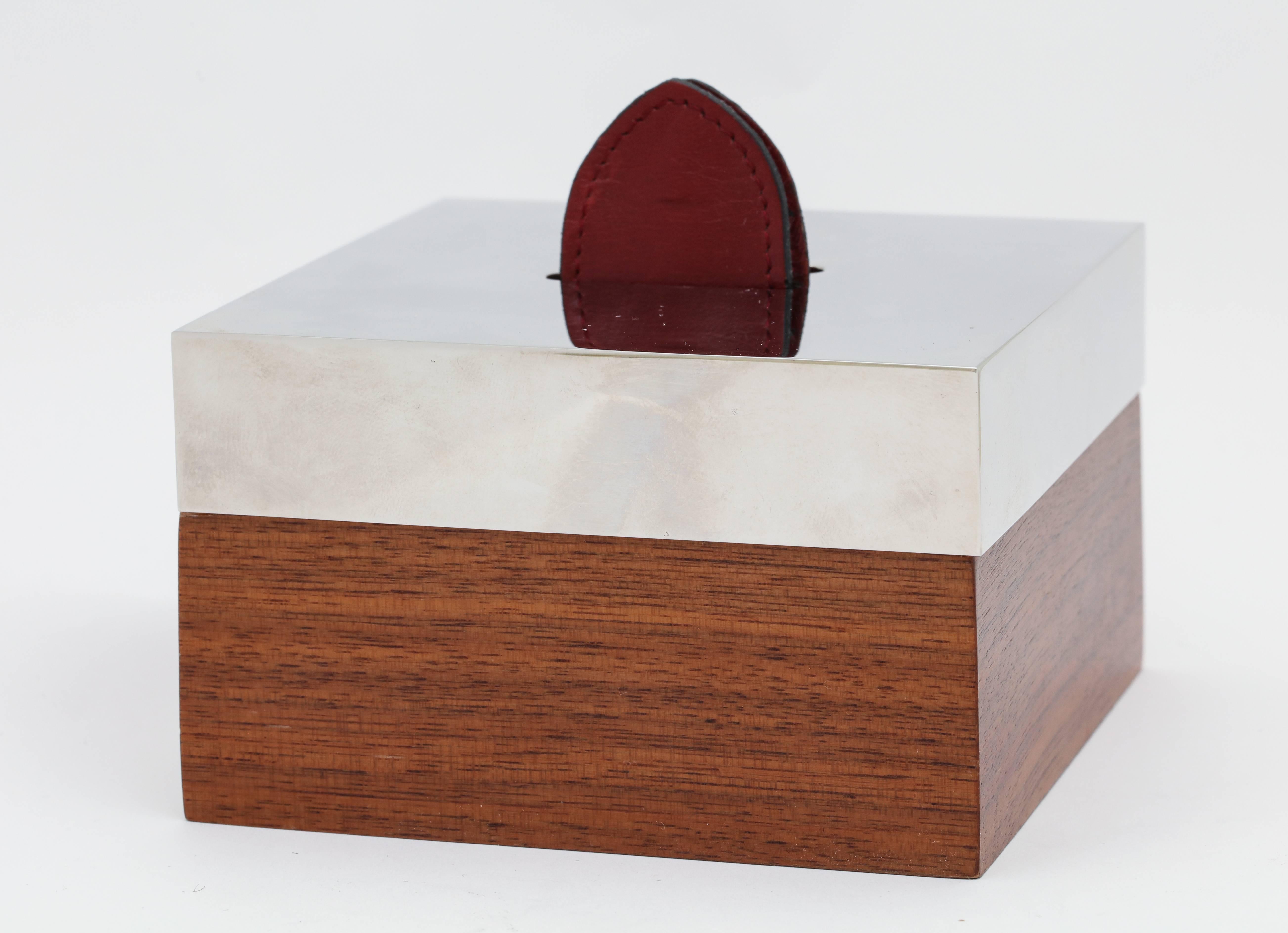 hermes wooden box