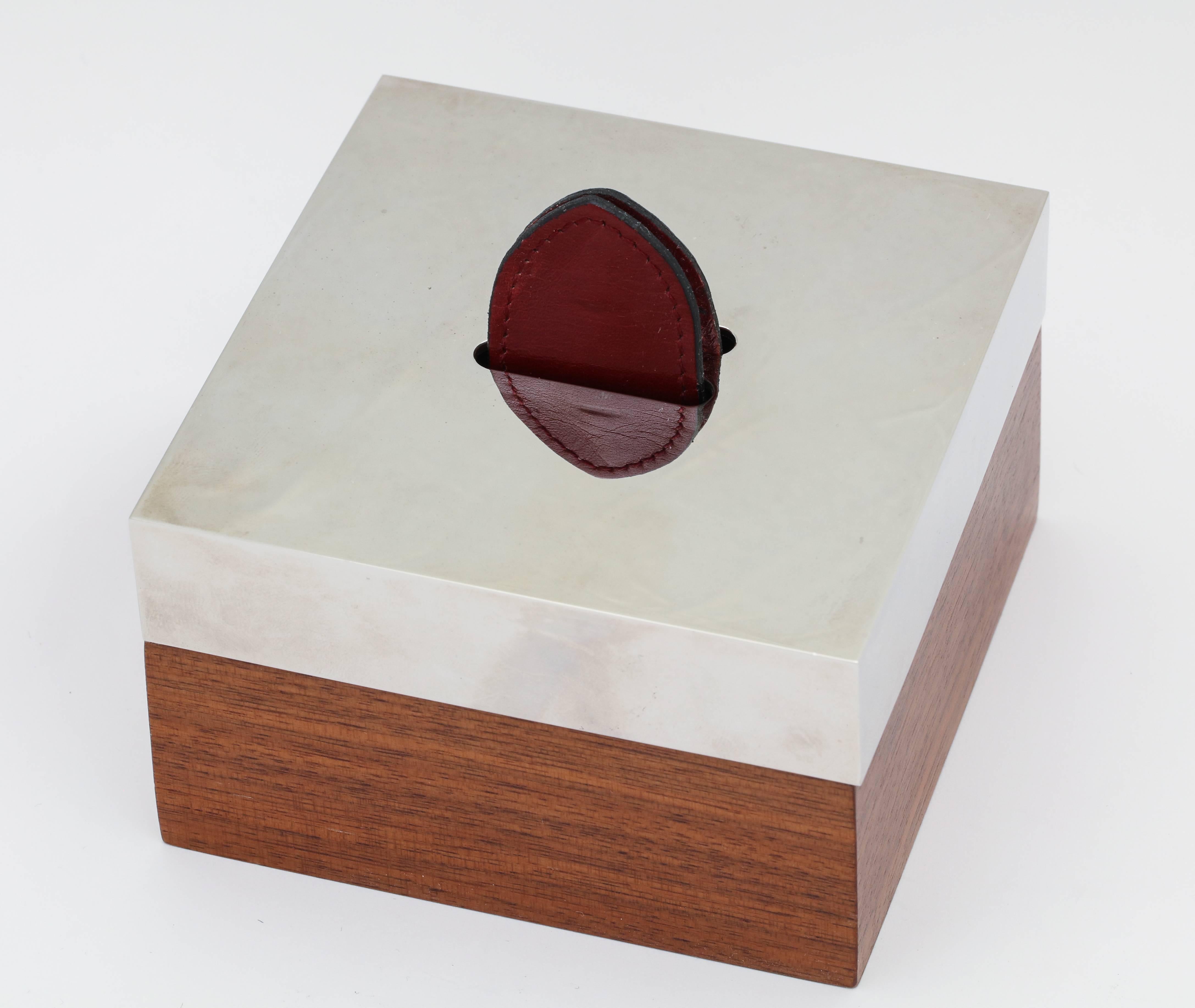 hermes wooden box