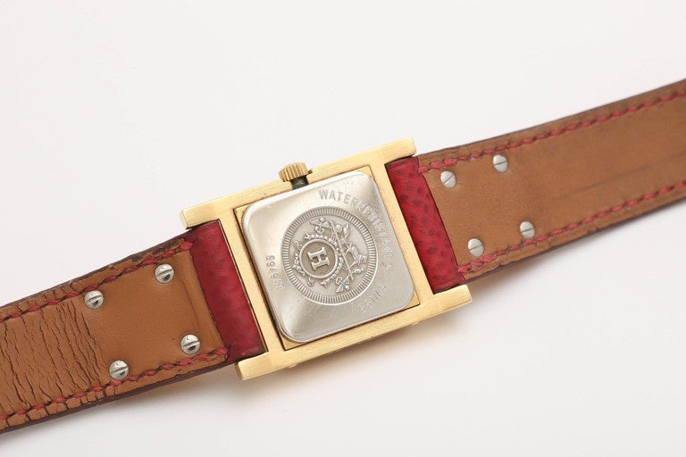 French Hermes Gold Plate Medor Watch