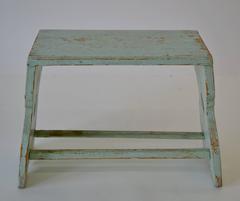 Antique Painted Pine Footstool