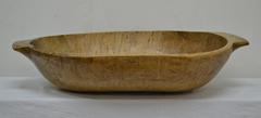 Antique Fruitwood Trog or Dough Bowl