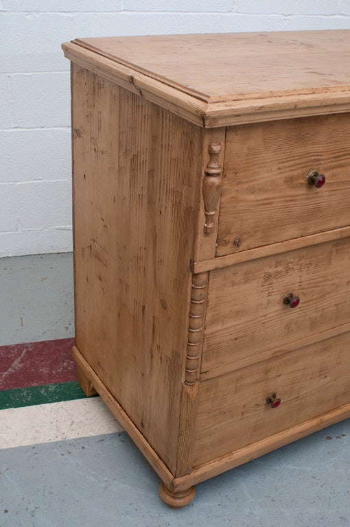 Hungarian Pine Chest of Drawers