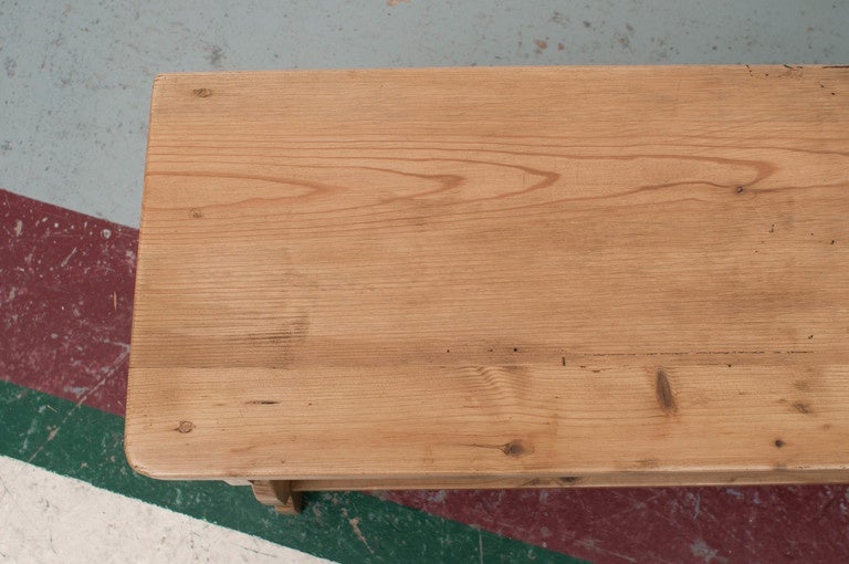Pine Water Bench
