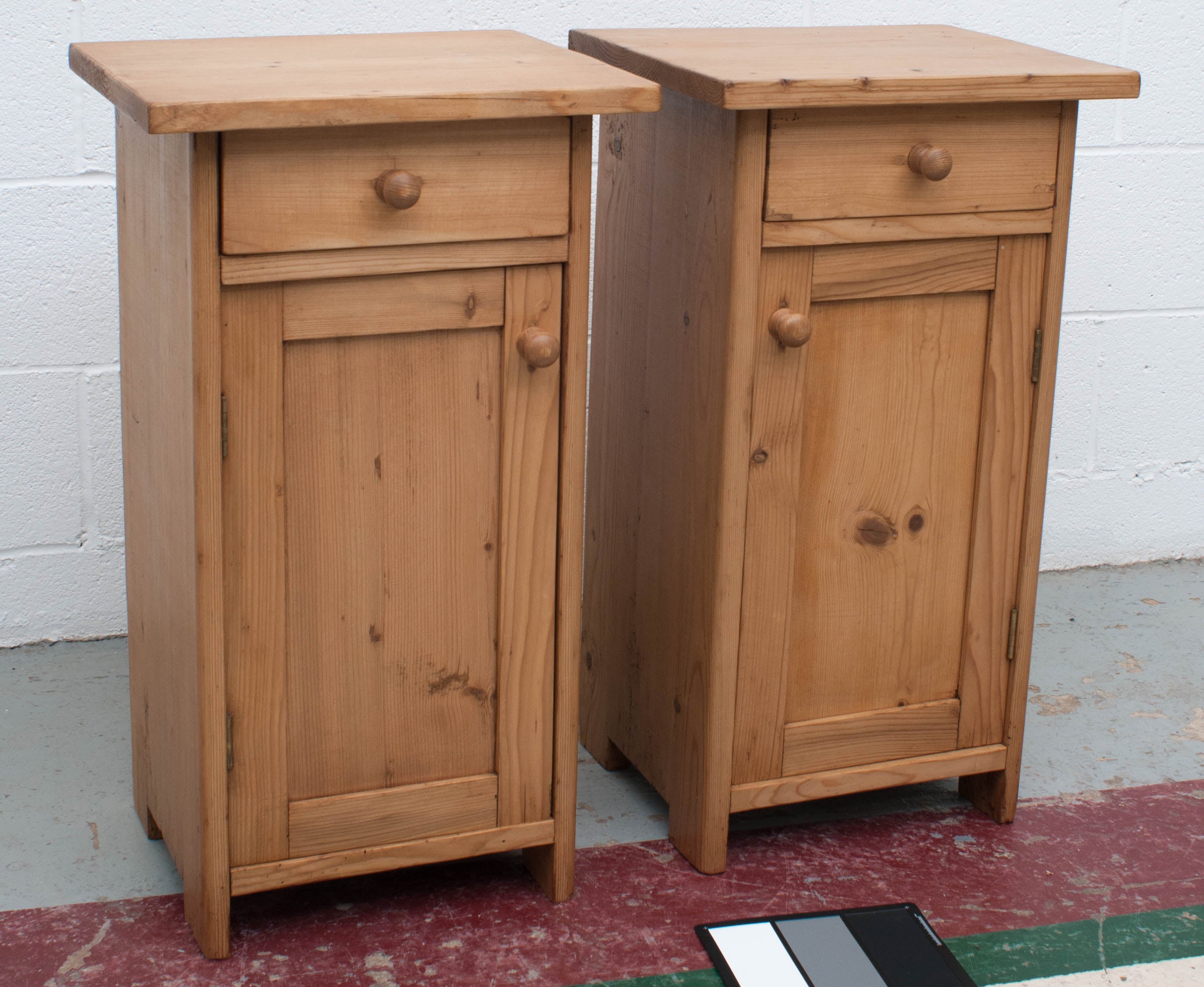 Pair of Pine Night Stands