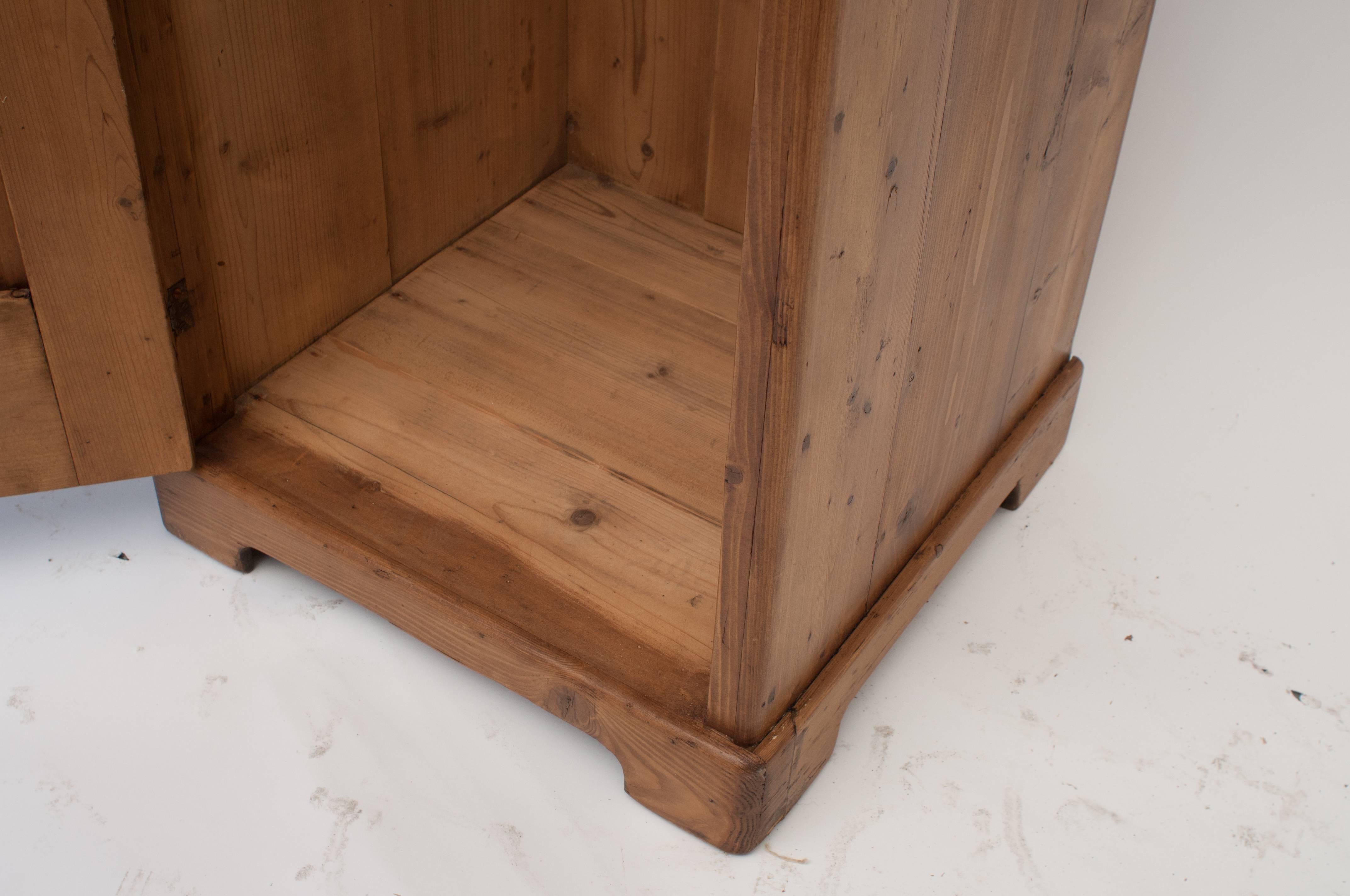 Polished Pine Chimney Cupboard