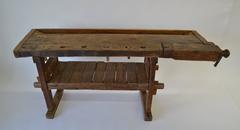Oak and Pine Carpenter's Workbench