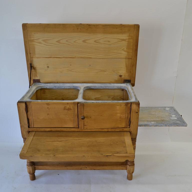 Pine Laundry Table at 1stDibs wood laundry table