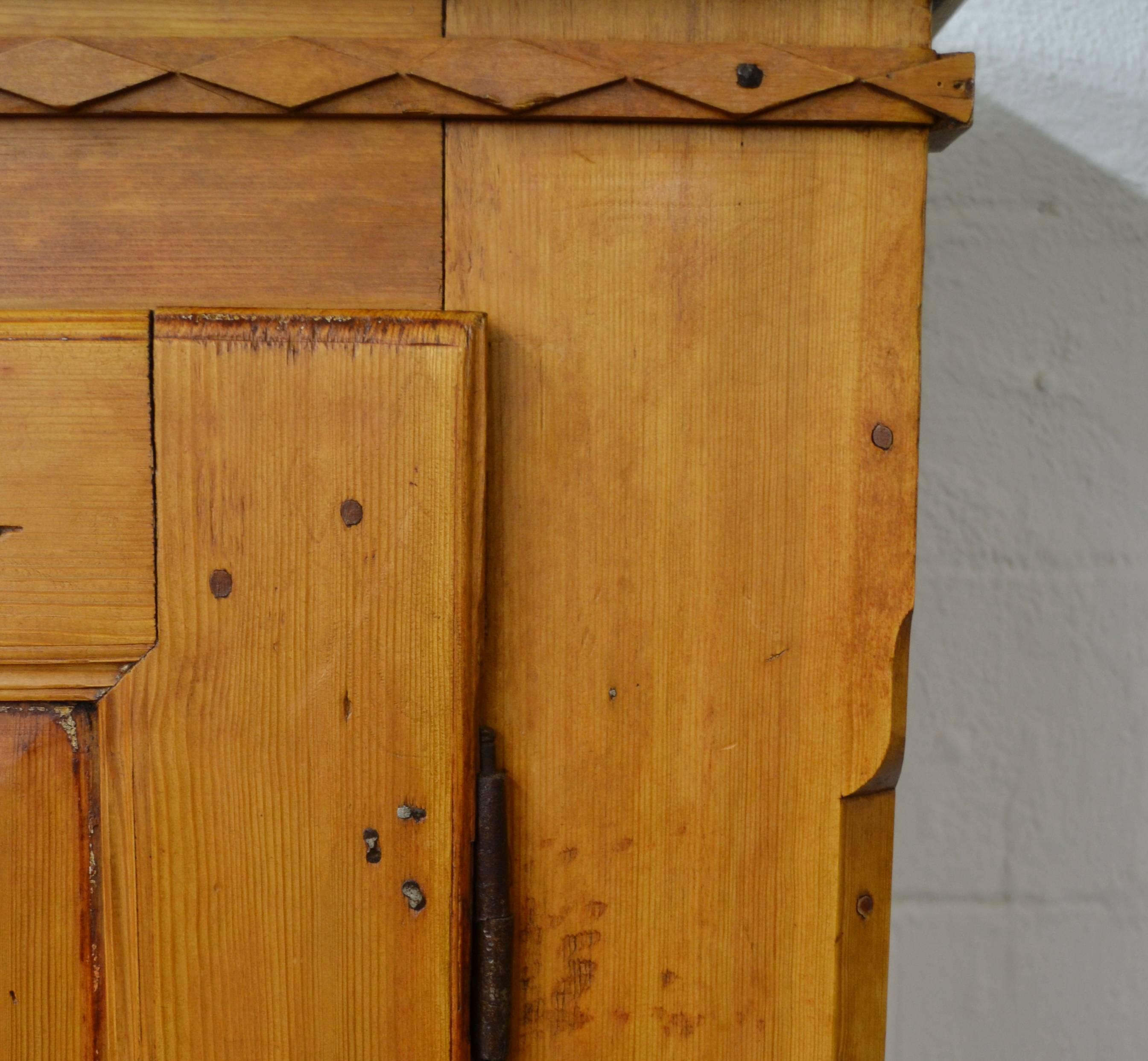 Pine Armoire In Good Condition In Baltimore, MD