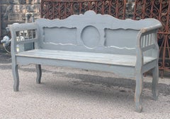 Pine Painted Bench or Settle