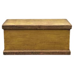 English Pine Trunk or Blanket Chest
