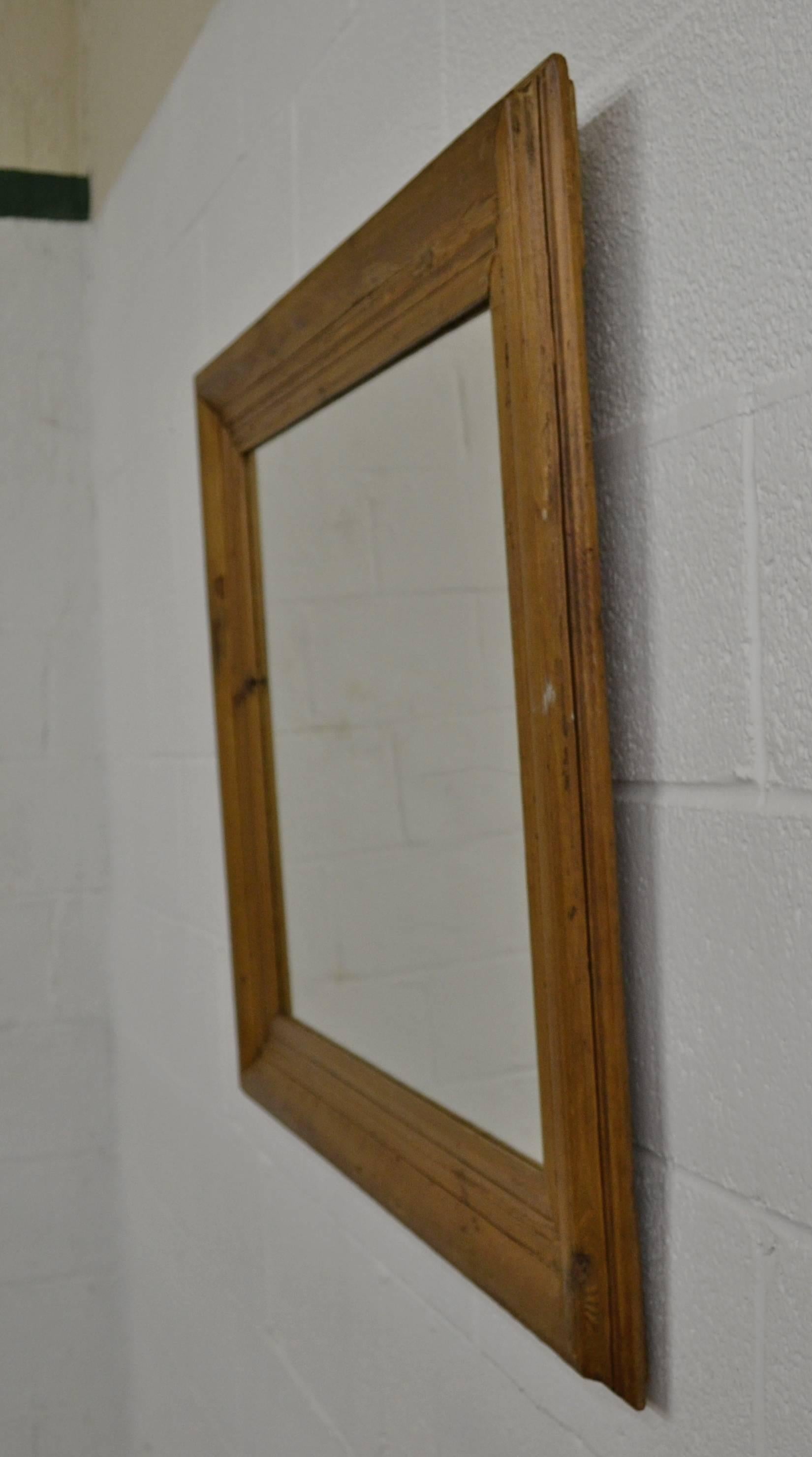 antique pine wall mirrors