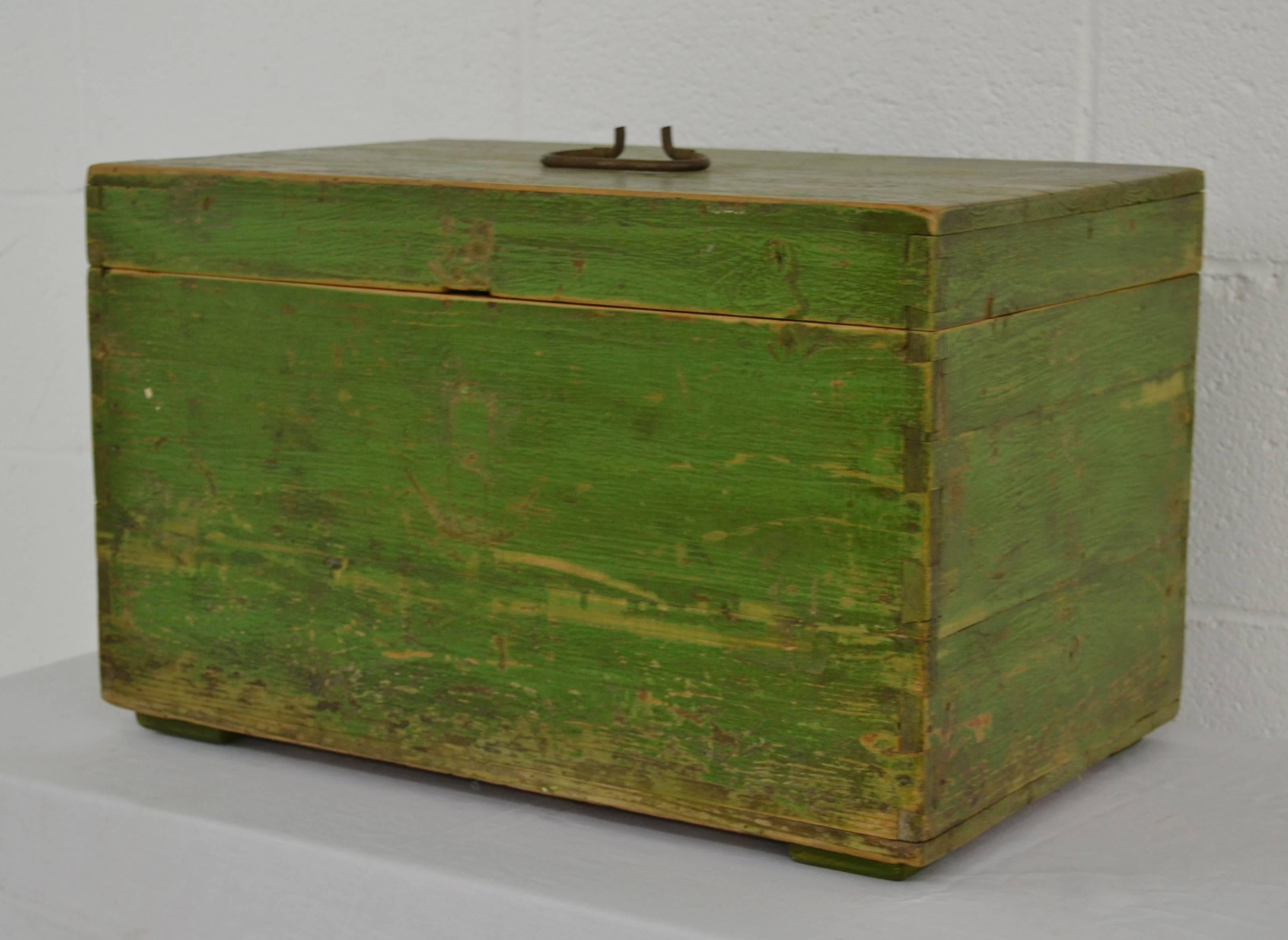 vintage army box