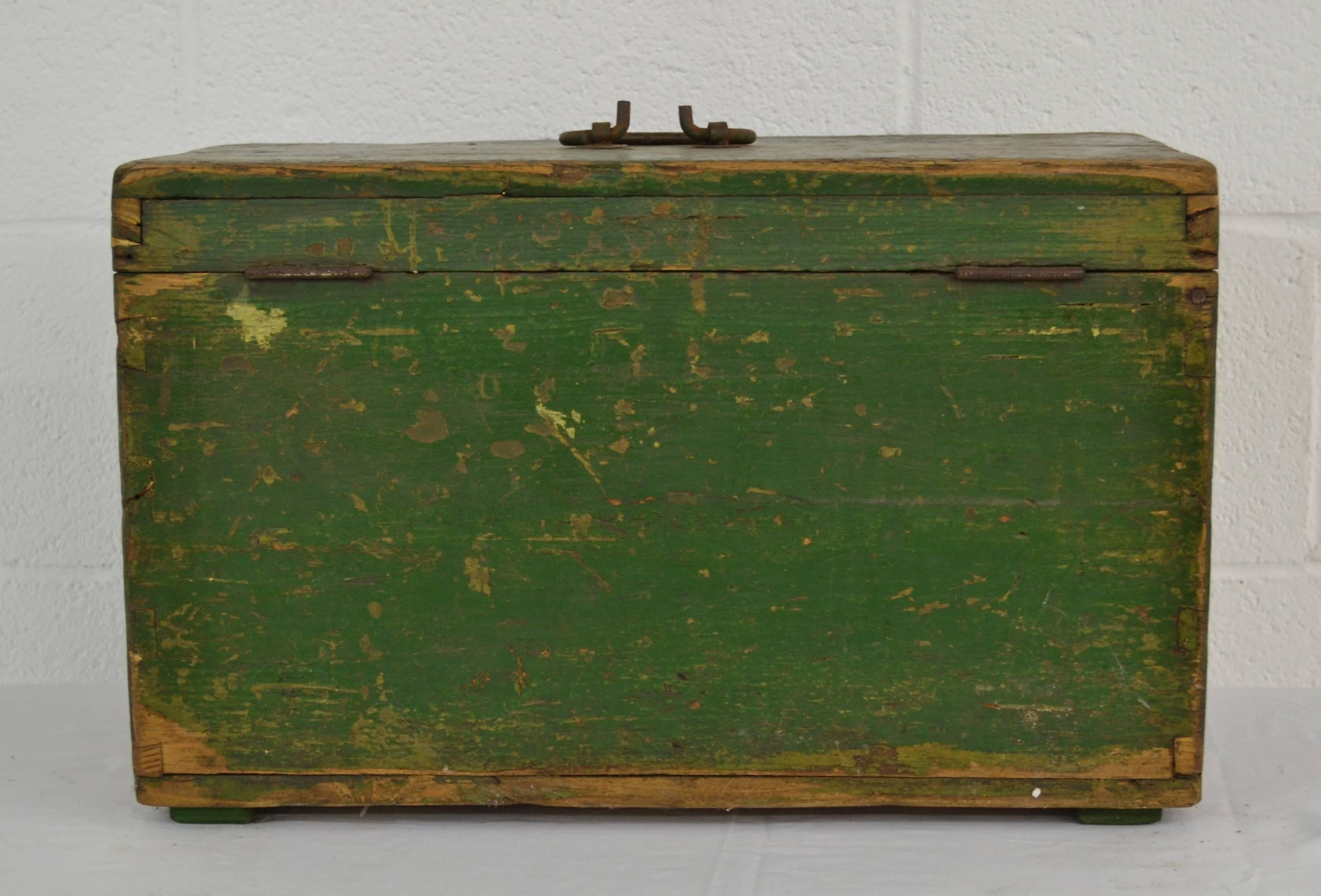 Vintage Pine Army Box 1