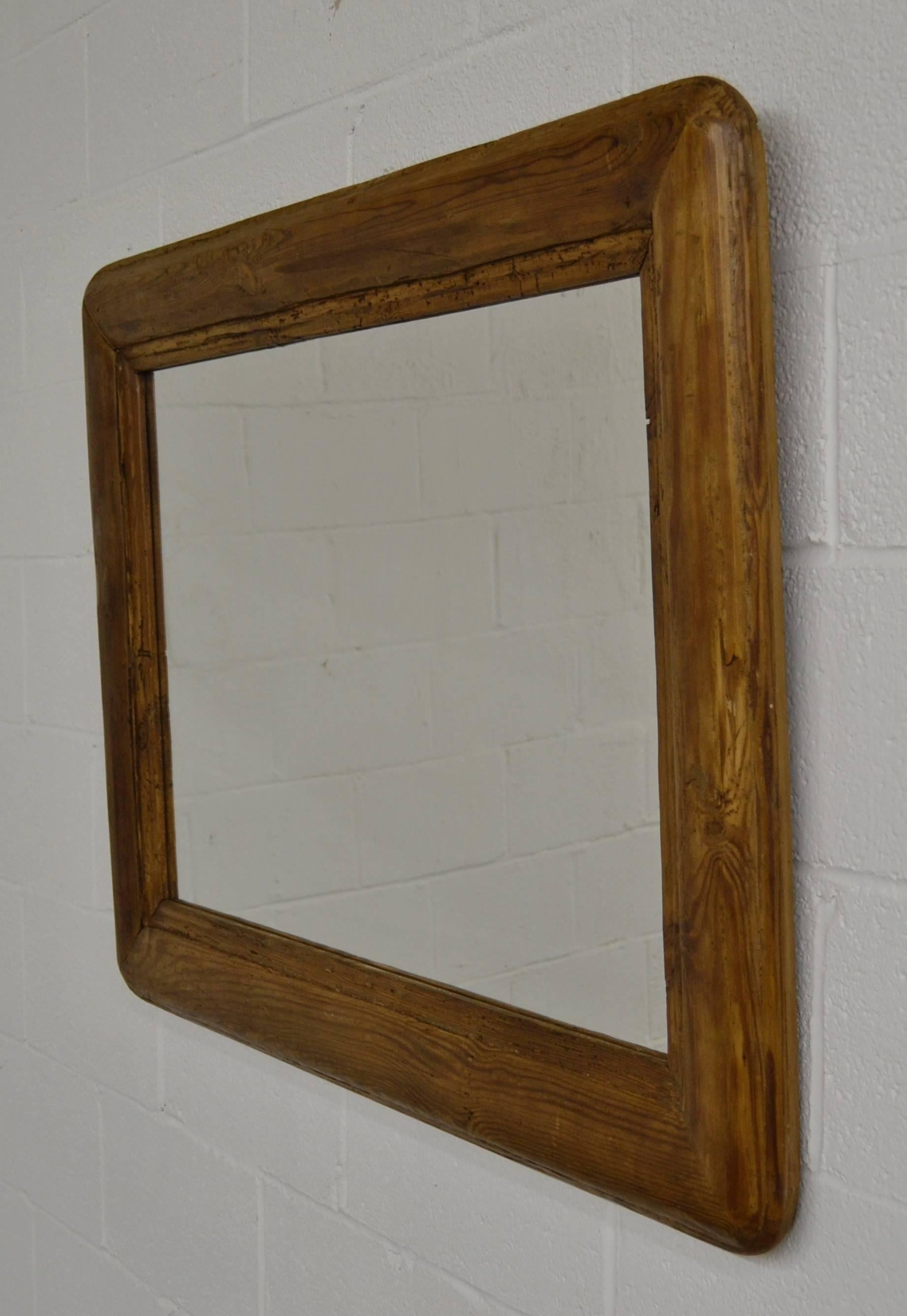 Hungarian Pine Framed Mirror