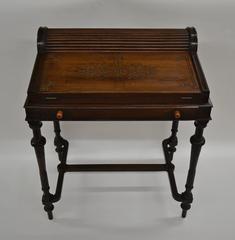 Walnut Napoleon III Style Lady's Writing Desk