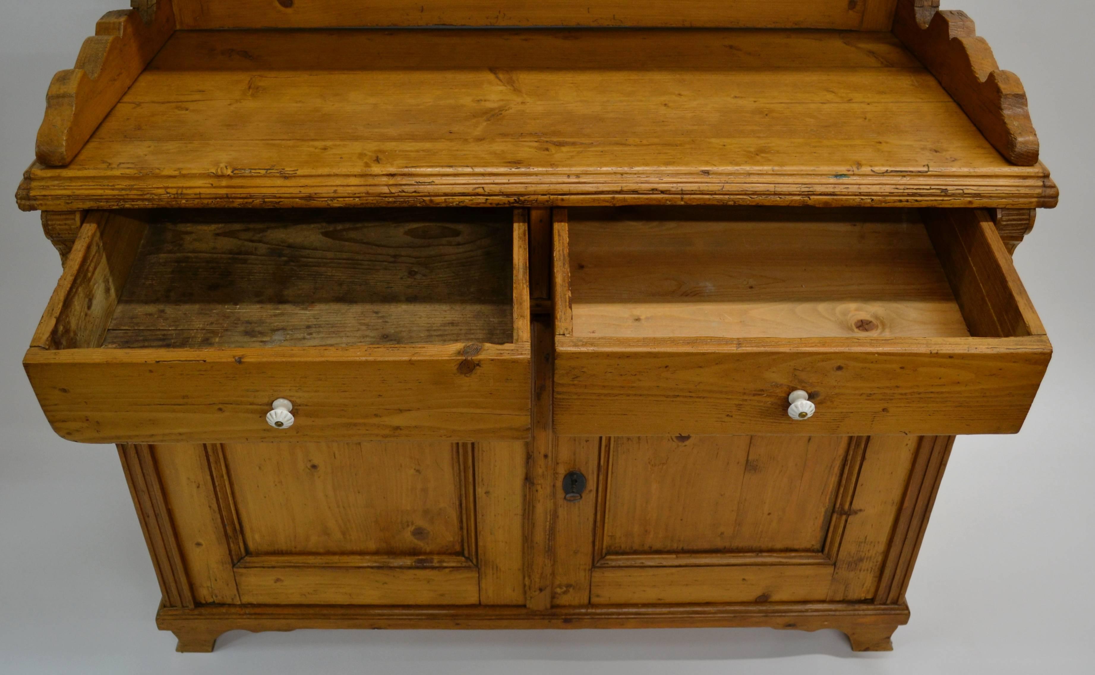 Polished Pine Chiffonier