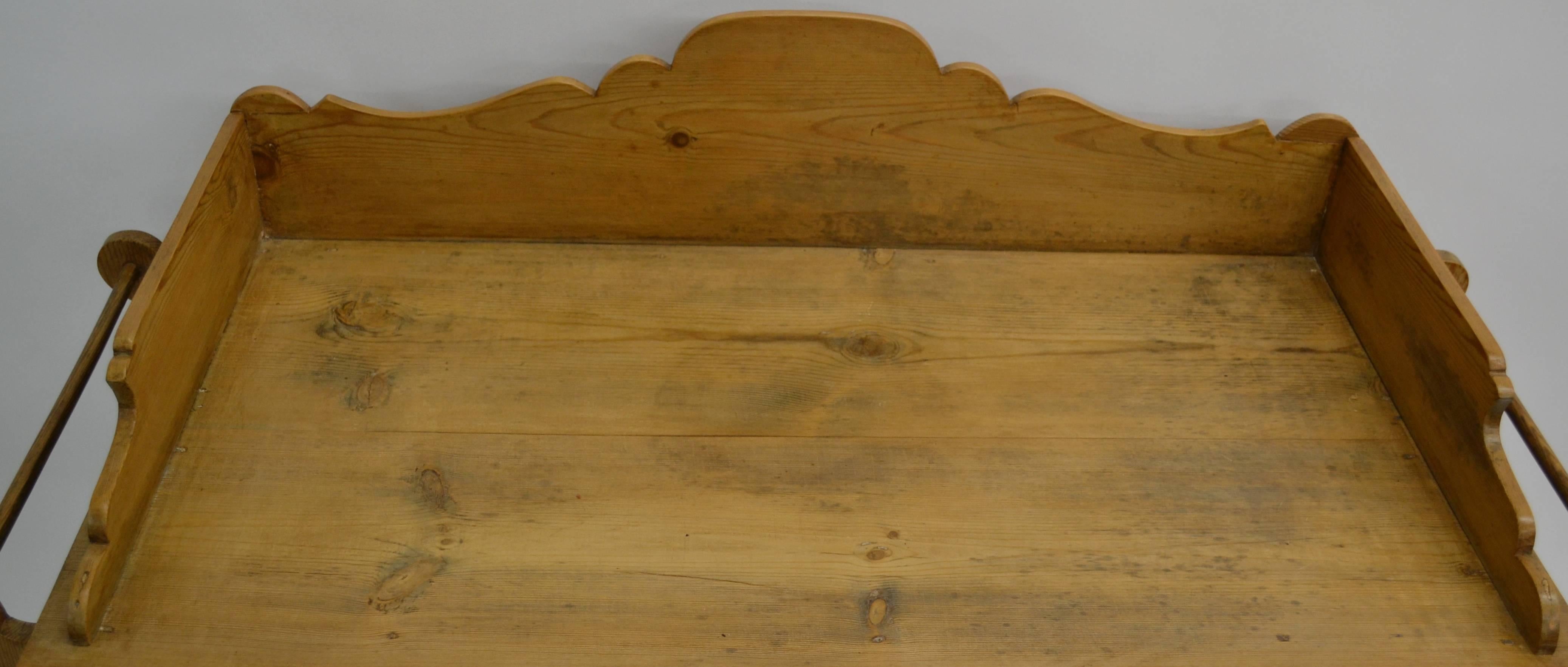 Late Victorian English Pine Washstand