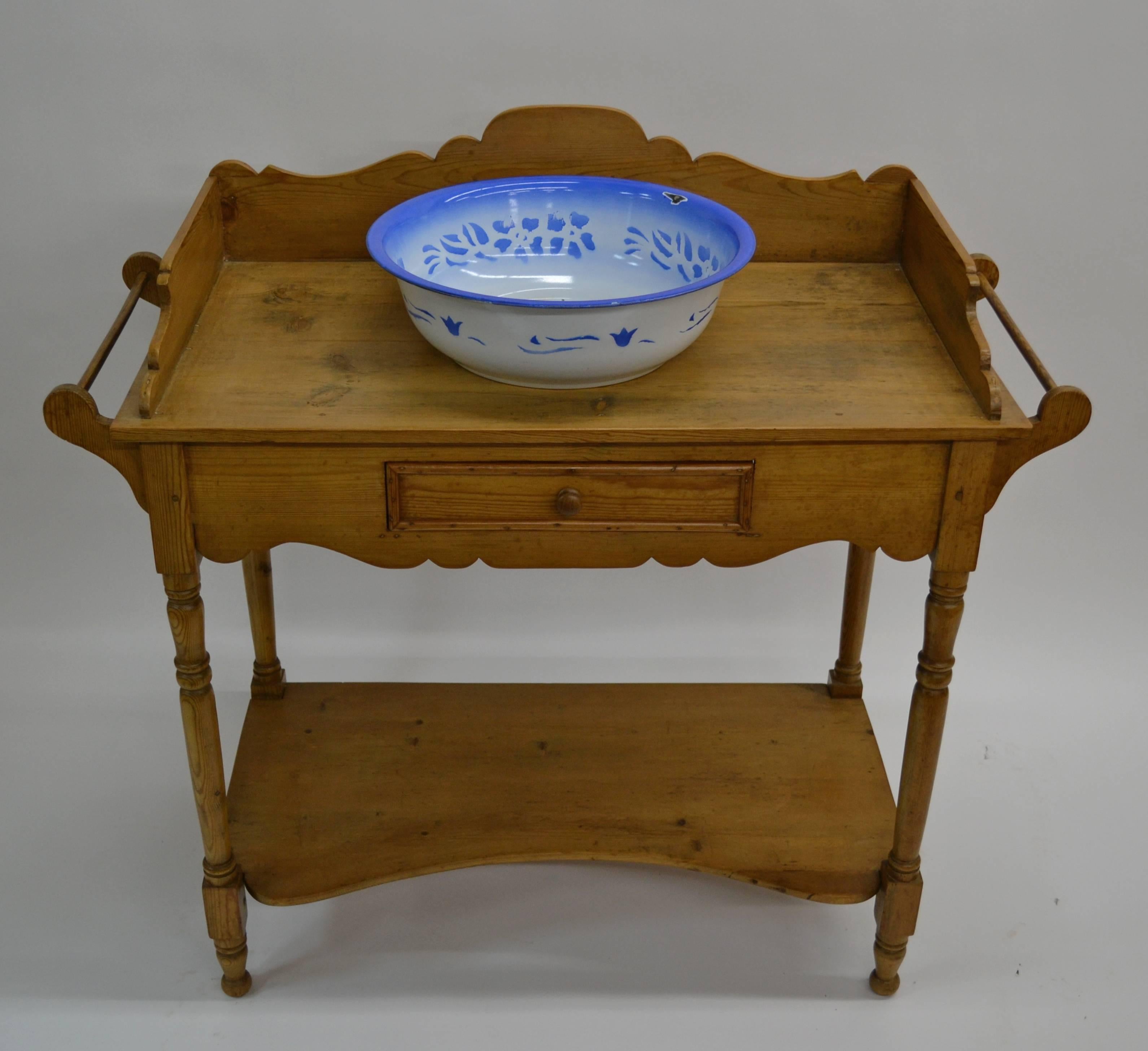 English Pine Washstand 2