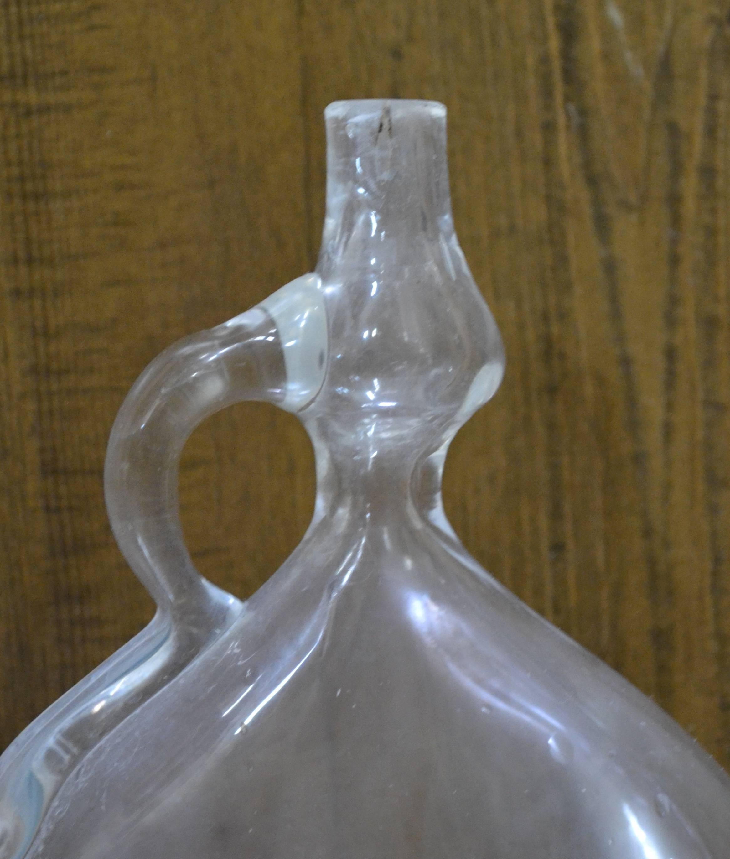 Hungarian Vintage Hand-Blown Glass Wine Thief