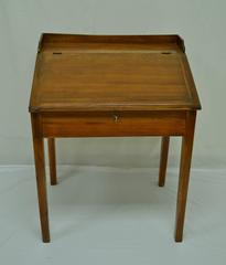 Pine and Poplar Schoolmaster's Desk