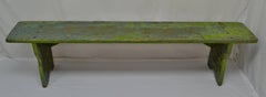 Painted Pine Bench