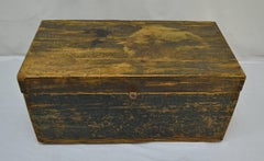 Painted Pine Dovetailed Tool Box