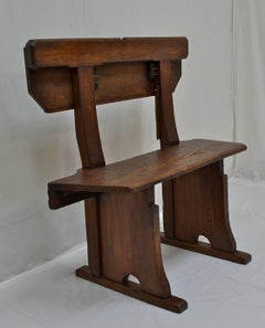 Pitch Pine Student's Desk