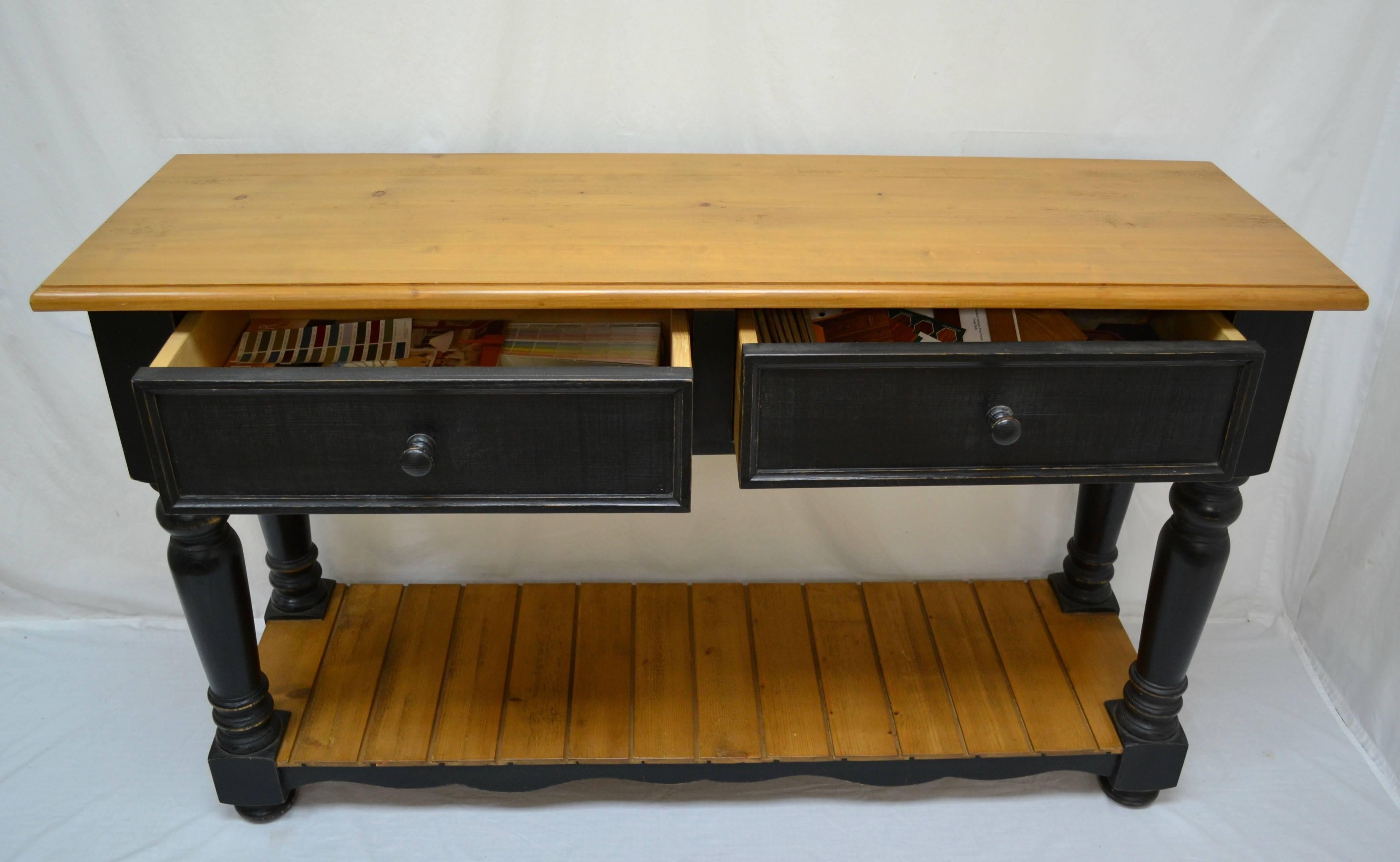 Contemporary Pine Potboard Server