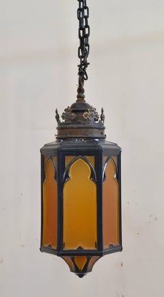 Four Gothic Pendant Lights
