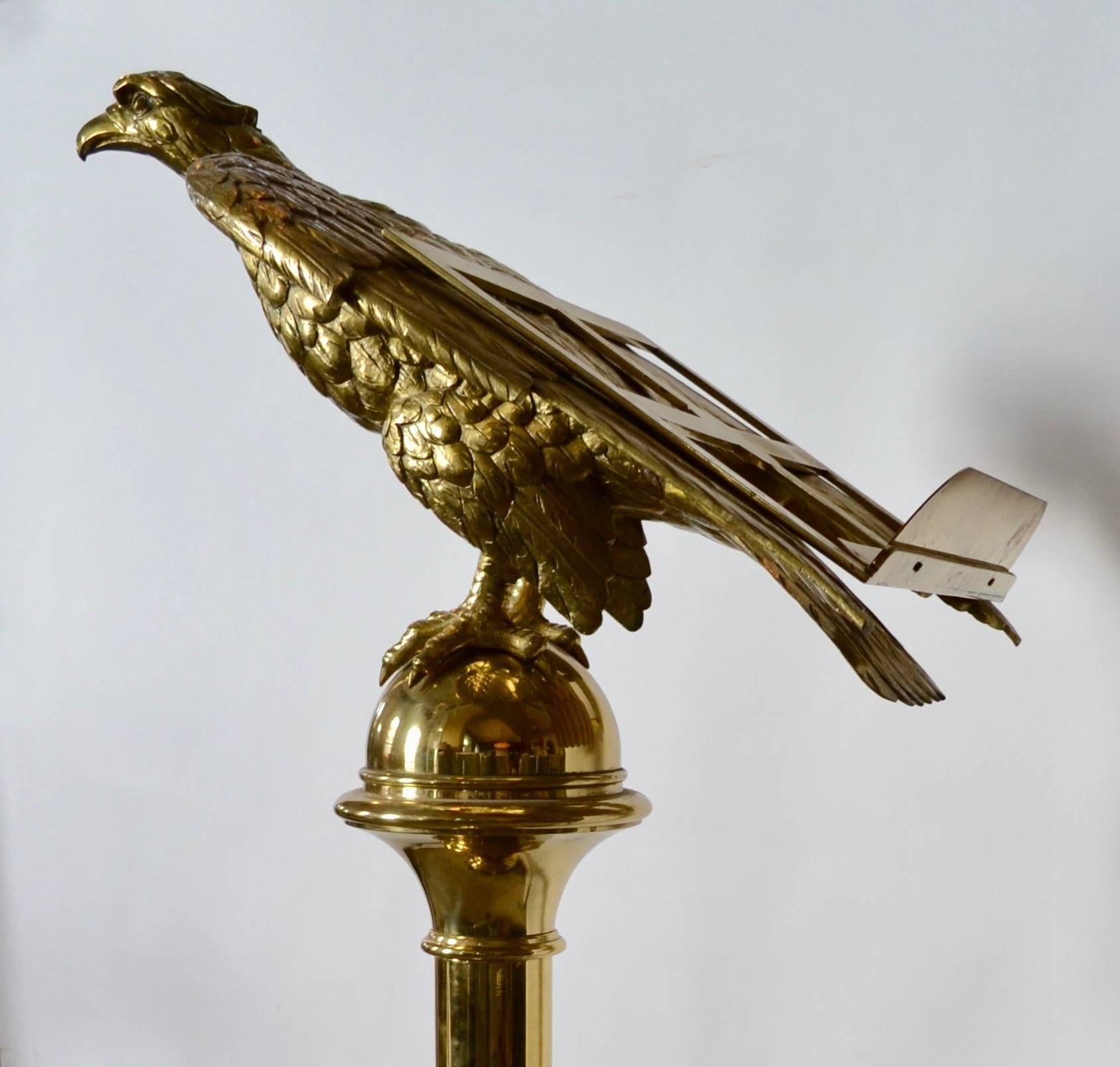 brass eagle lectern for sale