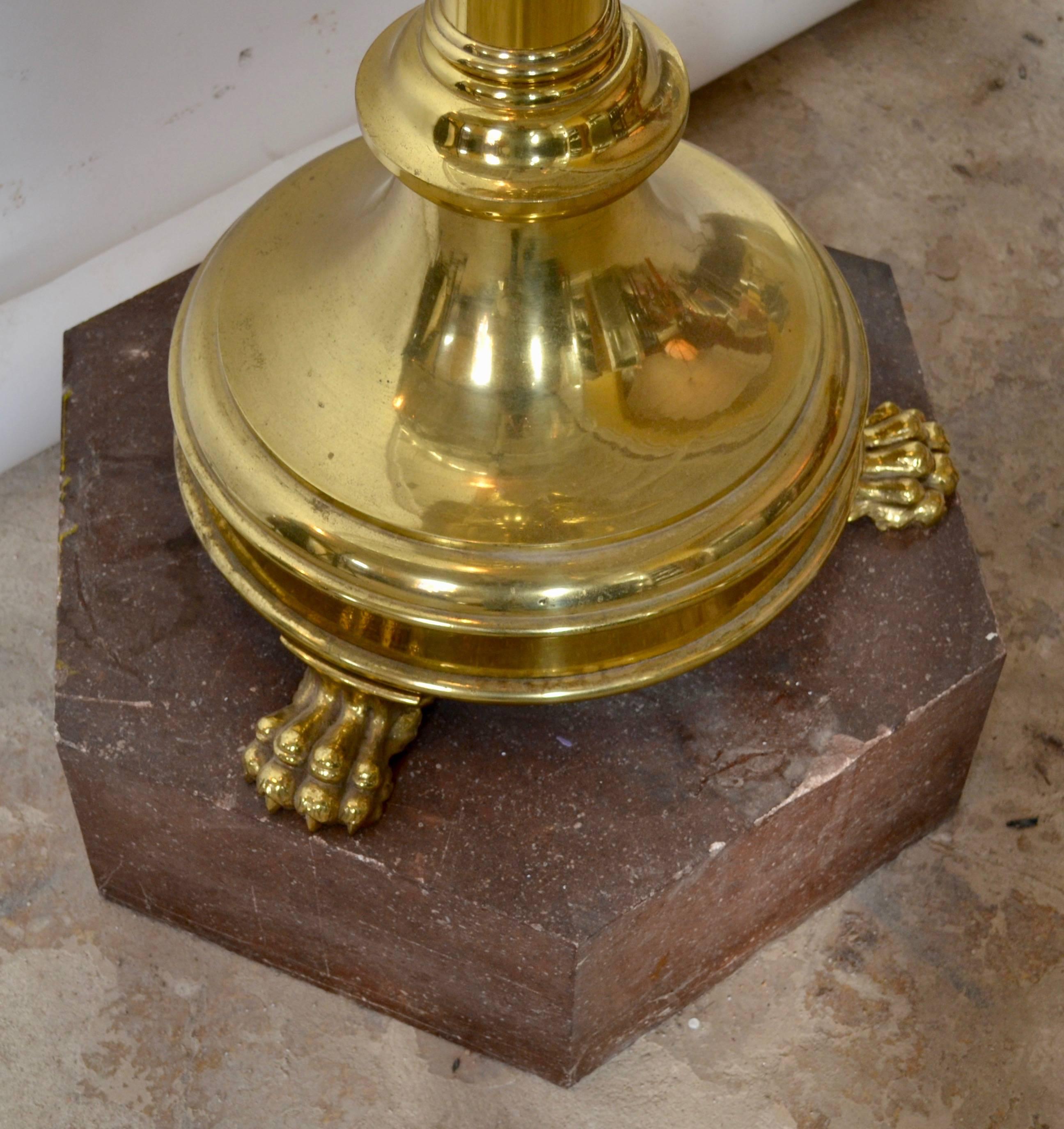 American Cast and Turned Brass Eagle Lectern