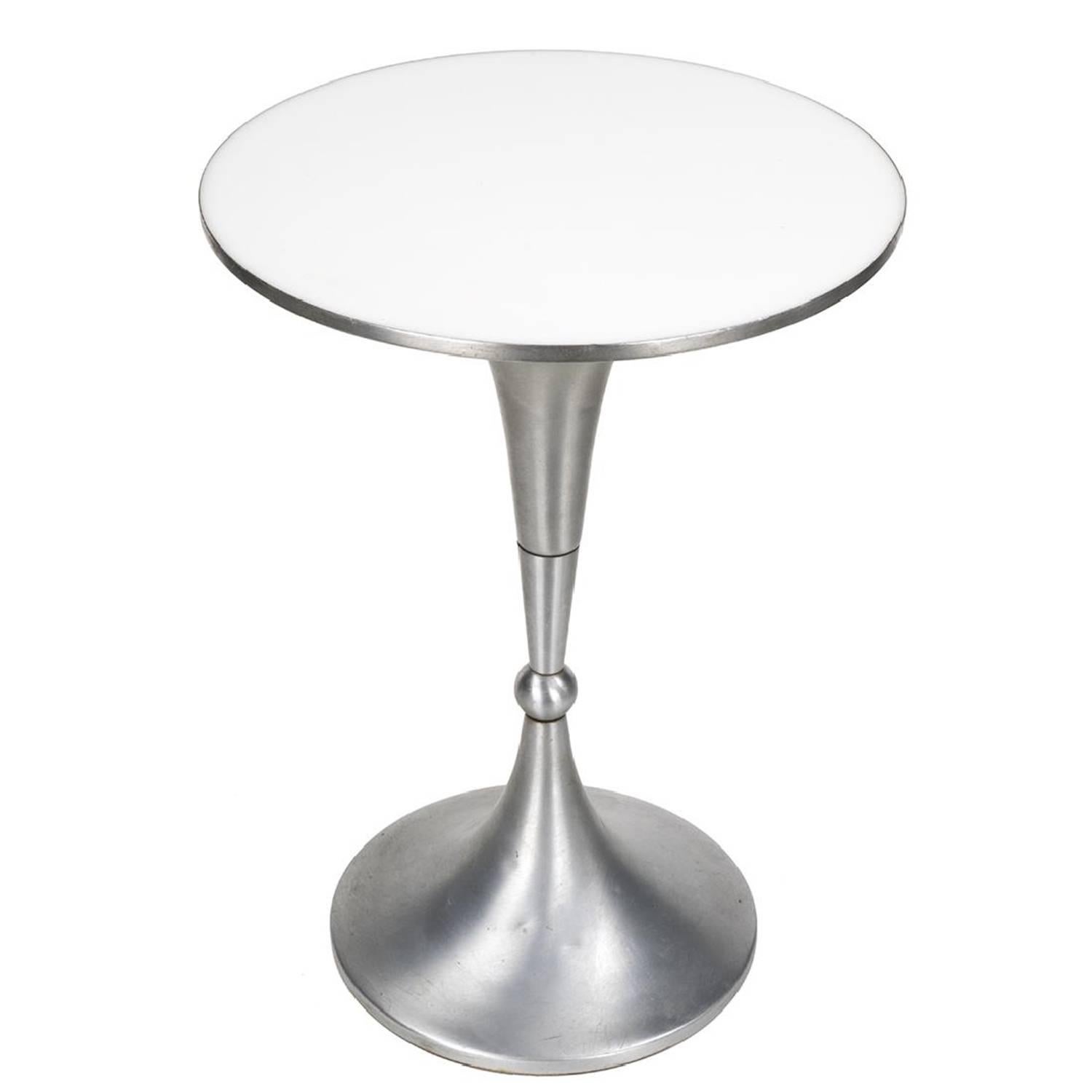 Charles Hollis Jones Double Bugle Base Table "CHJ 1005" For Sale