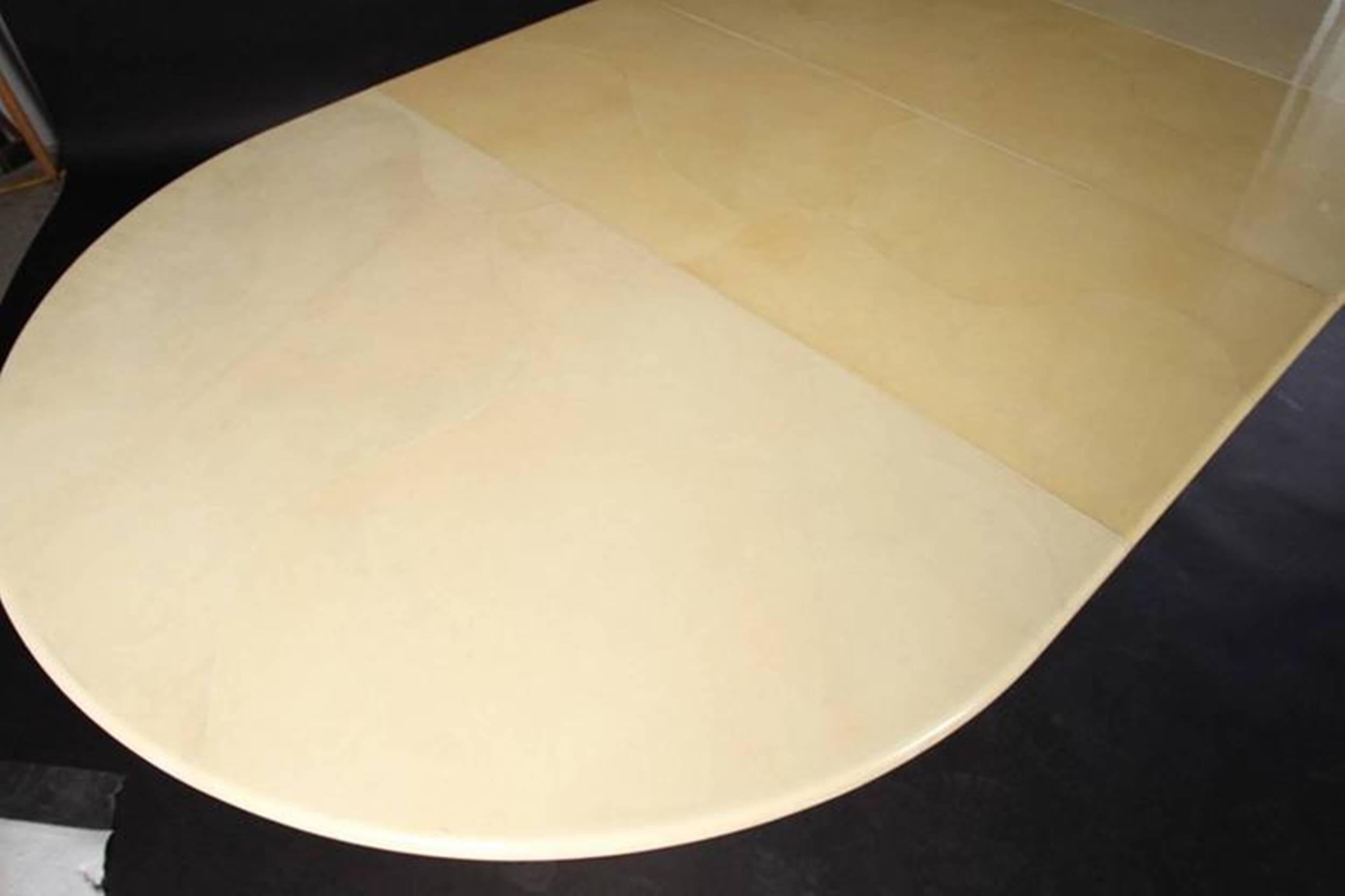 goatskin table