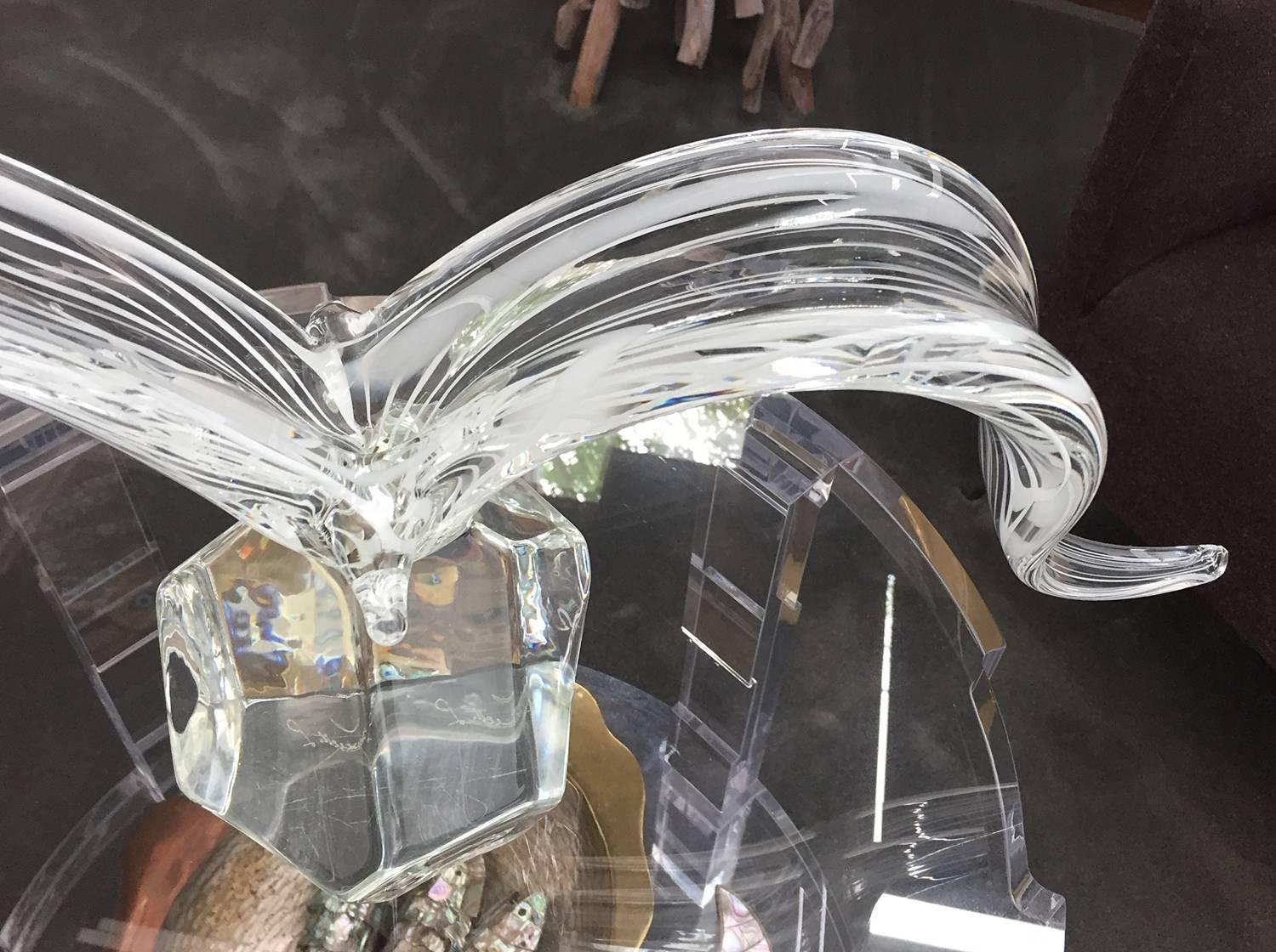 Italian Vintage Murano Glass Sculpture by Licio Zanetti 