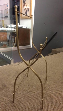1960s Charles Hollis Jones Towel Rack for Lucille Ball in Solid Brass