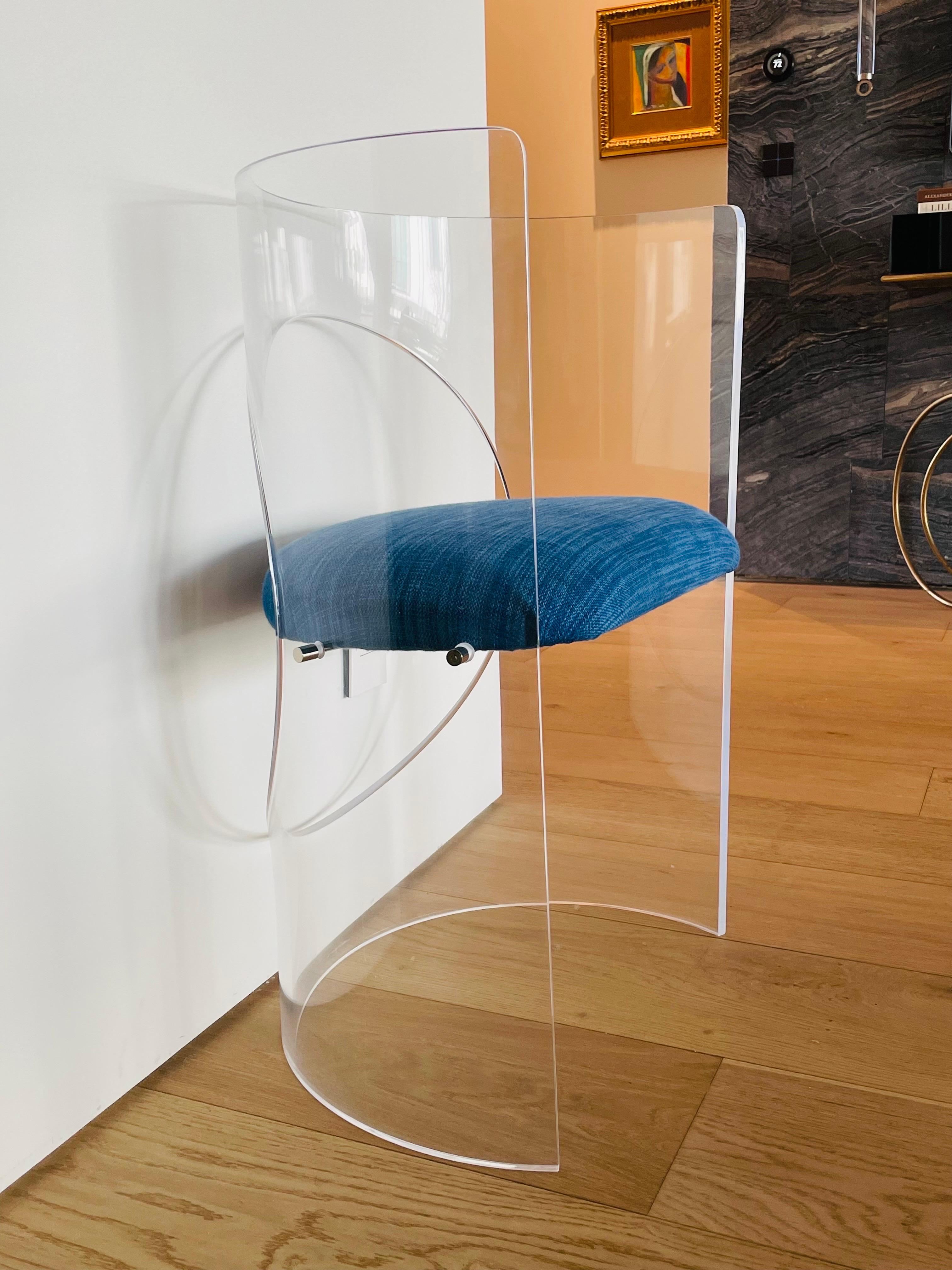 Milieu du XXe siècle Paire de chaises barils « O » de Charles Hollis Jones en vente