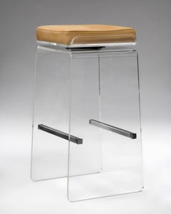 Set of Four "Waterfall" Barstools by Charles Hollis Jones