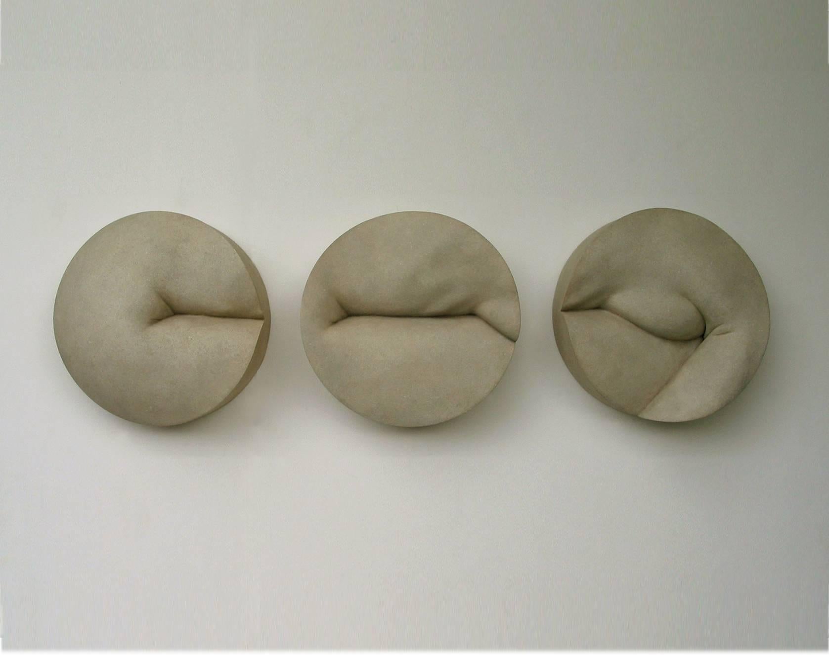 This work by Tanya Ragir is a triptych composed of three figurative elements that can be installed in a variety of configurations. It is fabricated in cast resin, wood, acrylic paint, and raw pigments in a limited edition of 9.

Dimensions: 
16