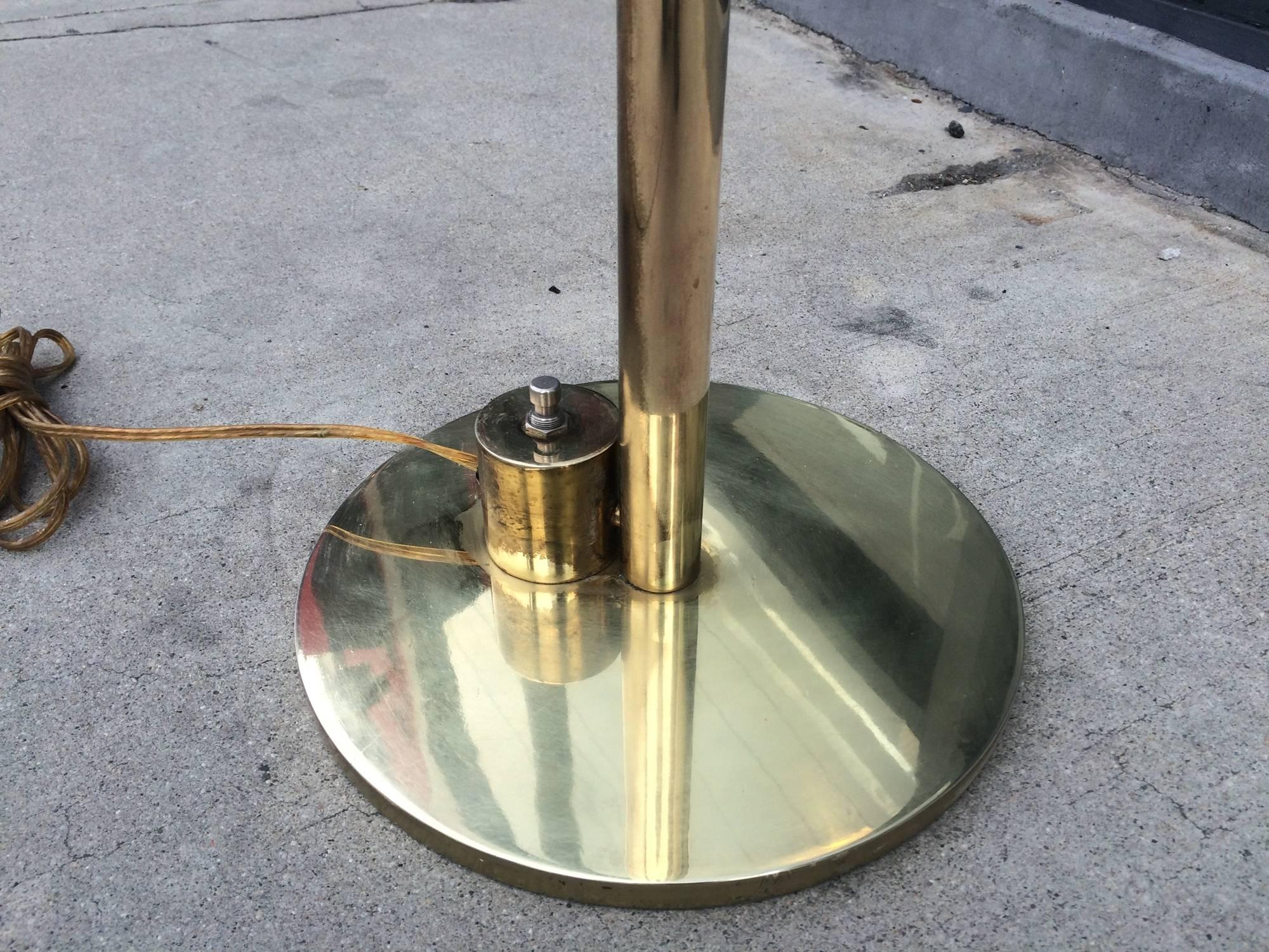 Height Adjustable Floor Lamp by Charles Hollis Jones In Good Condition In Los Angeles, CA