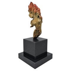 Ira Reines “Fire” Bronze Sculpture, Five Elements Series, Signed & Numbered