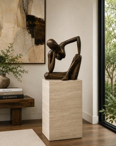 Nubia Liliana Méndez “Meditation” Limited Edition Bronze Sculpture, Colombia 05