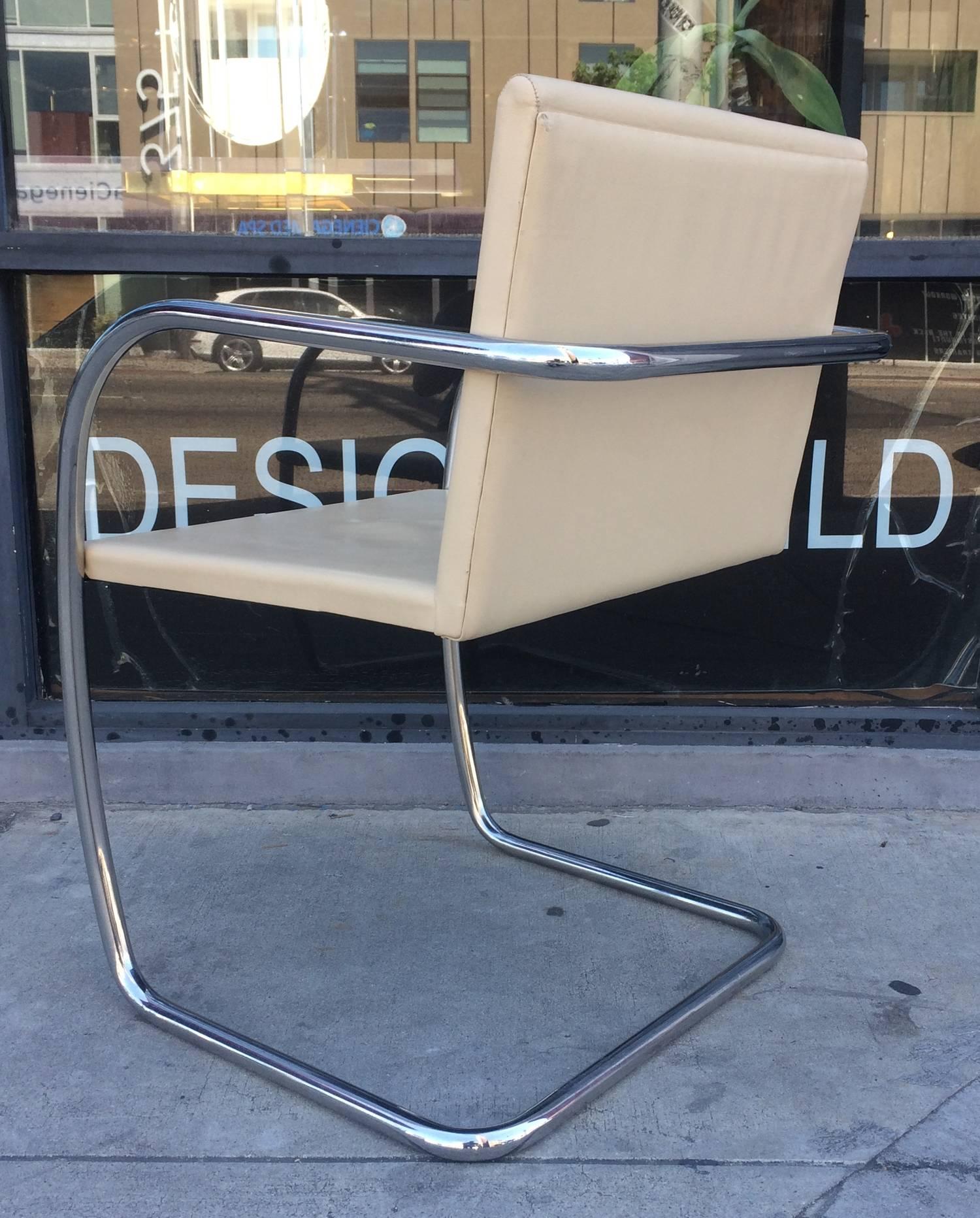 Late 20th Century 15 Brno Chairs by Ludwig Mies van der Rohe for Knoll International, Signed