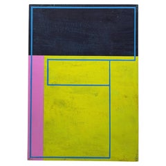 Markus Davies (Ireland) “Merge Series 2 #V” Geometric Abstract Painting, 2018