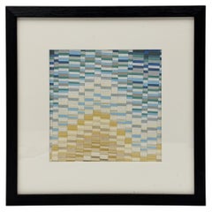 Brian Reinker “Fragmented Beach 2” Geometric Collage, United Kingdom 2020